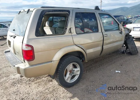 2002 Infiniti Qx4 Luxury from USA, damaged, VIN JNRDR09Y62W251203